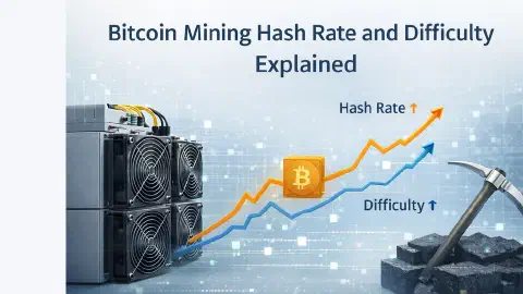Bitcoin Hashrate and Difficulty Explained for Beginners