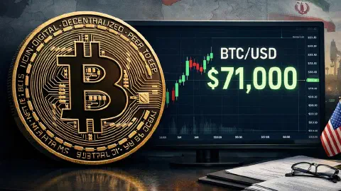 Bitcoin Reclaims $71K as Trump Delays Iran Strikes After Talks