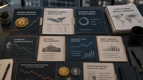 Crypto News Roundup: Bitcoin, Strategy, Fed and Macro Risk
