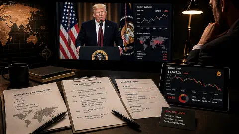 Five Times a Trump Statement Moved Bitcoin - and Why This Week Is Set Up the Same Way