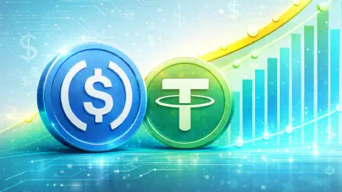 USDC Growth Beats USDT Again as Stablecoin Race Shifts