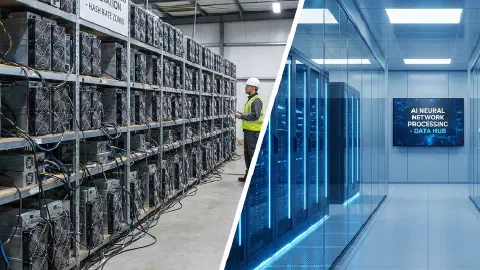 CleanSpark Sold 97% of February BTC Output to Fund AI Shift